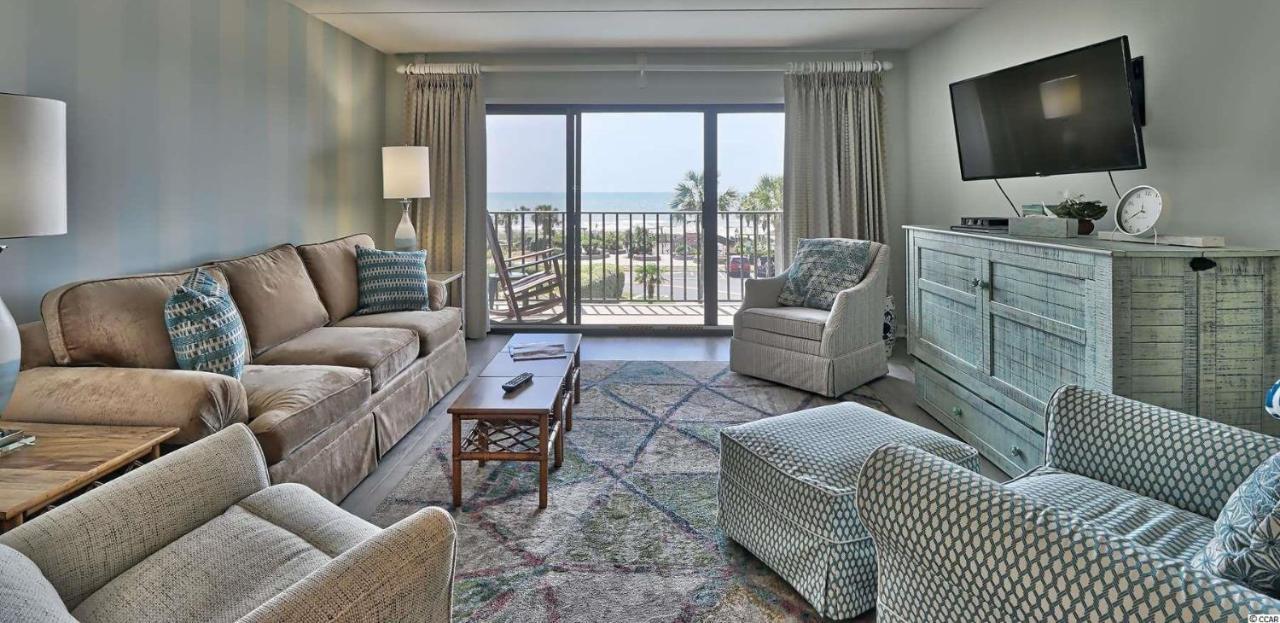 Cabana One Unit 302 - 3Rd Floor Oceanfront Condo - Sleeps 6! 2 Bed, 2 Bath Миртл-Бич Экстерьер фото